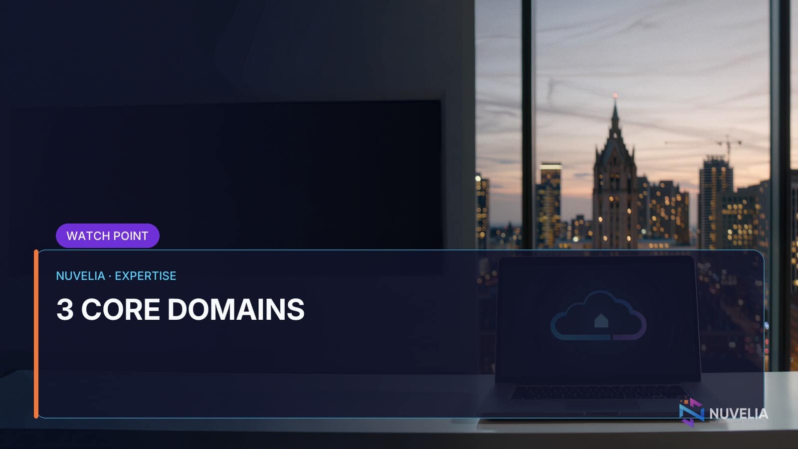 Nuvelia areas of expertise — Kubernetes, signature, payments