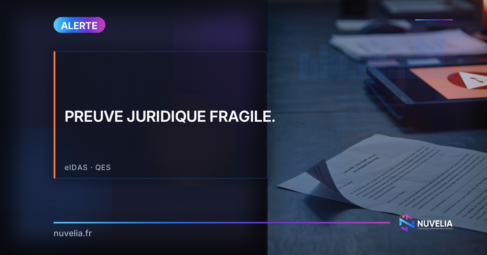signature électronique valeur juridique